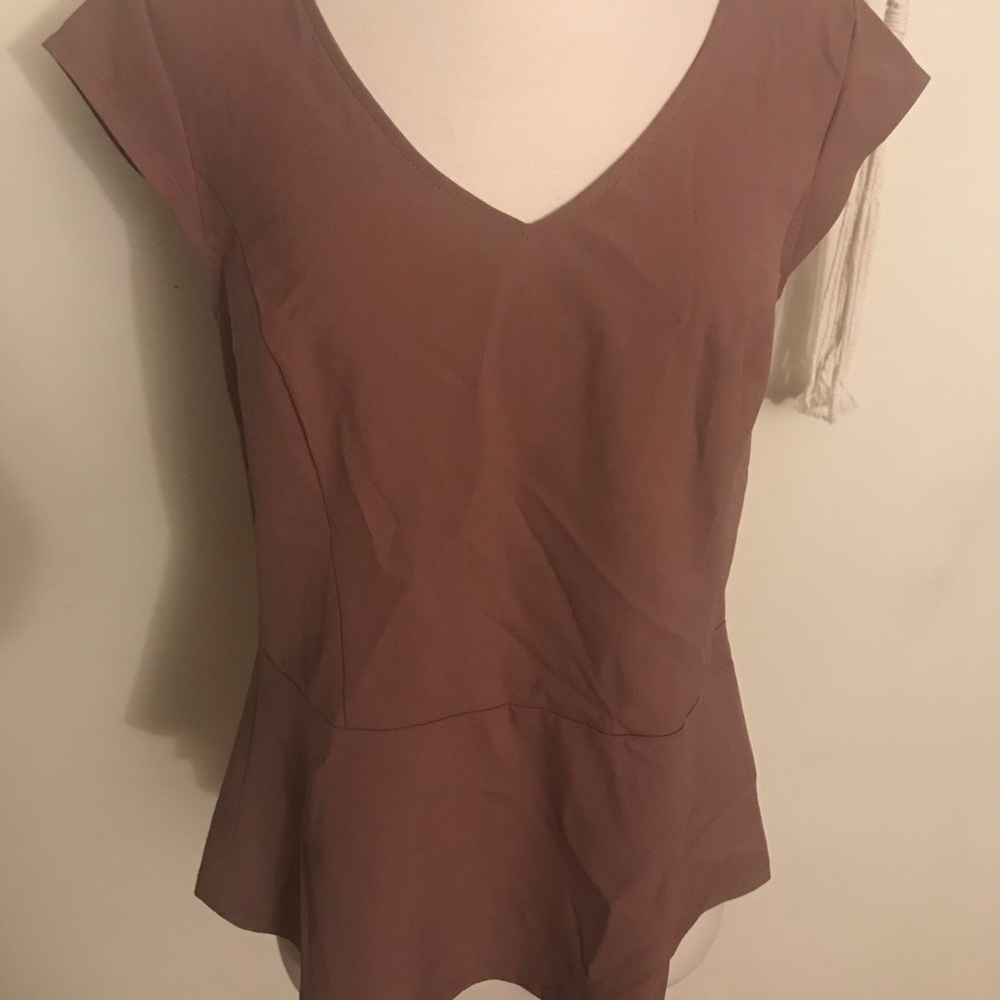 The Limited Peplum Flare Career Blouse